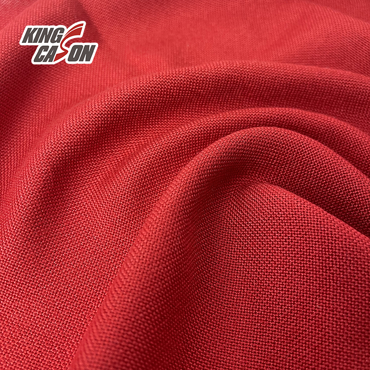 Aramid Clothing Material Red Heat Resistant Fabric