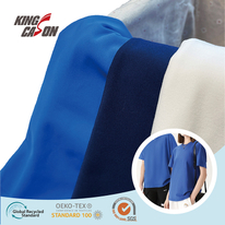 Kingcason Wholesale Knit Plain Moisture Wicking T-Shirt Jersey Fabric