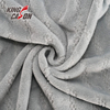 Kingcason Grey High Density Jacquard Double Faced Flannel Fabric