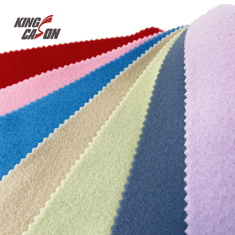 Kingcason Custom Colors Plain Polar Fleece Fabric
