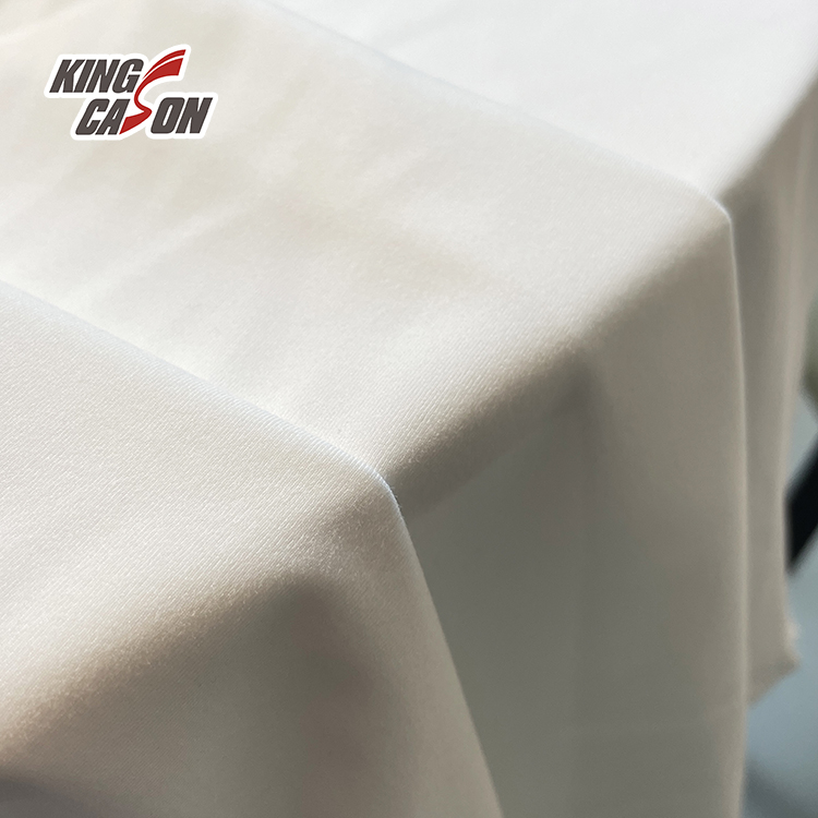 Kingcason Wholesale Knit Plain Moisture Wicking T-Shirt Jersey Fabric