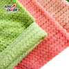 Kingcason Macaron Color Two Sides Brush Flannel Fleece Fabric