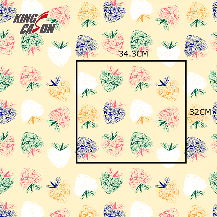 Kingcason Super Soft Fruit Print Flannel Fleece Fabric8