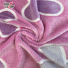 Butterfly Print Luminous Flannel Fleece Fabric