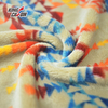 One Side Printed Polyester Flannel Fleece Fabric 