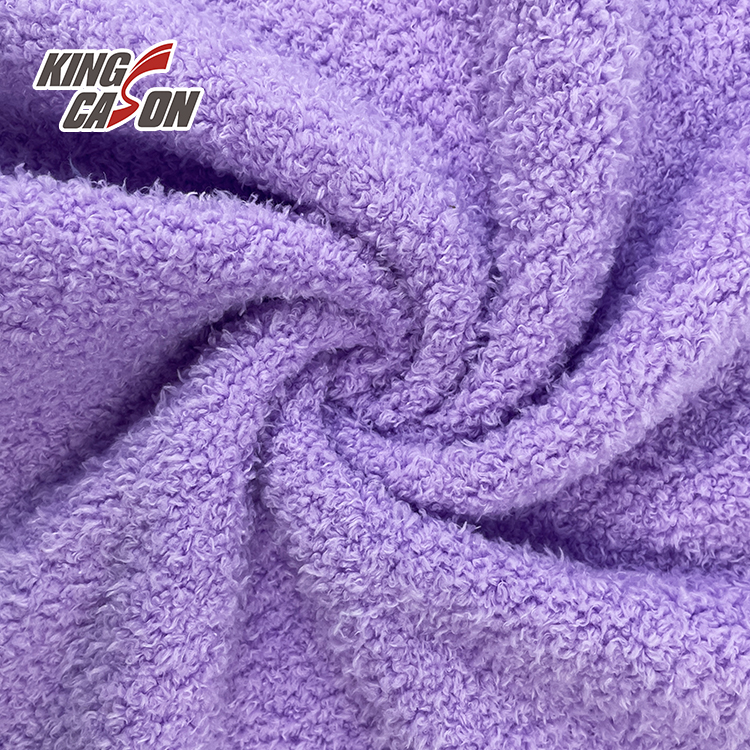 Solid Color Polyester Flannel Fleece Fabric1