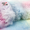  Long Pile Tie-dye Faux Fur Fabric