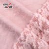 Kingcason Pink Kilobird Check Jacquard Rabbit Fabric
