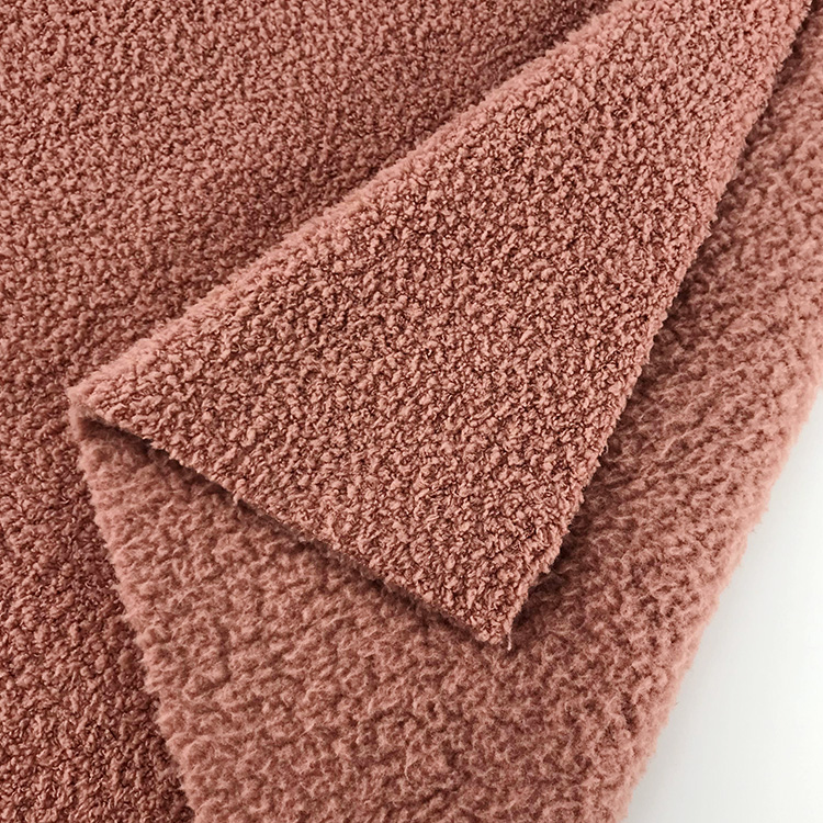 Double Side Solid Color Sherpa Fleece Fabric