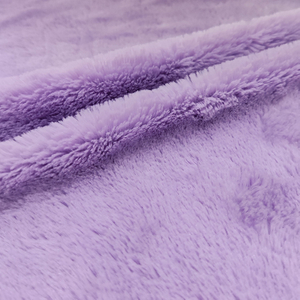 Solid Color Anti-pilling Faux Fur Fabric
