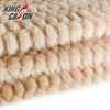 Kingcason Jacquard Rabbit Faux Fur Fabric