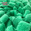 Custom Colors on Side Rabbit Fur Sherpa Composite Plaid Fleece Fabric for Coat Jacket
