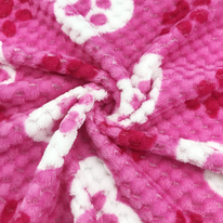 Pineapple Coral Fleece Fabric 