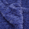 Brushing Blue Color Faux Fur Fabric